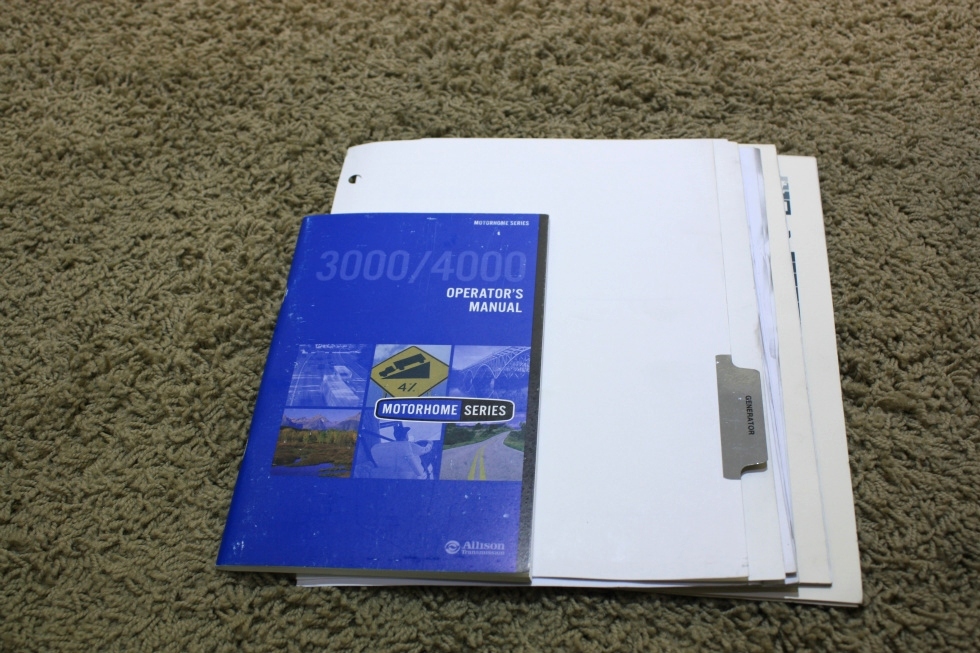 USED 2006 MONACO KNIGHT OWNERS MANUAL FOR SALE RV Accessories 