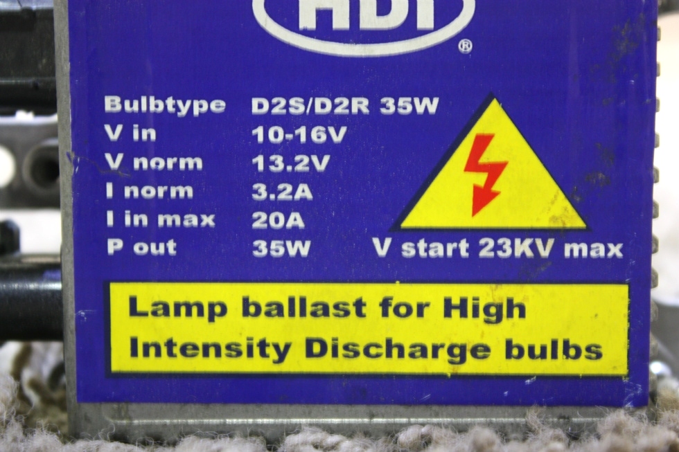 USED RV HDI LAMP BALLAST FOR HIGH INTENSITY DISCHARGE BULBS FOR SALE RV Accessories 