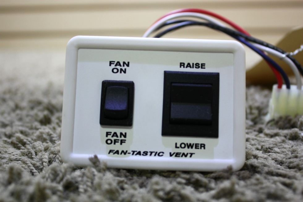 RV Accessories USED MOTORHOME FANTASTIC VENT SWITCH FOR SALE RV Electrical FANTASTIC, WHERE