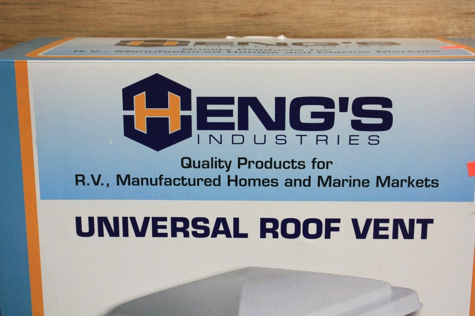 NEW HENG'S UNIVERSAL ROOF VENT WITH GALVANIZED METAL BASE 7111-C1G1 RV PARTS FOR SALE RV Accessories 