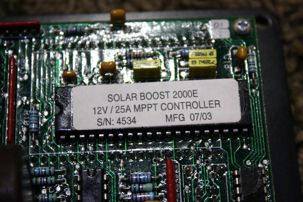 USED RV POWER PRODUCTS SOLAR BOOST 2000E MOTORHOME PARTS FOR SALE RV Accessories 