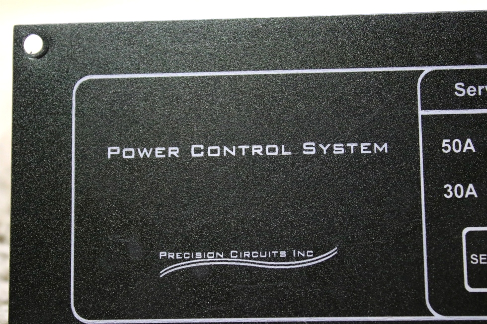 USED RV PRECISION CIRCUITS POWER CONTROL SYSTEM PANEL FOR SALE RV Accessories 