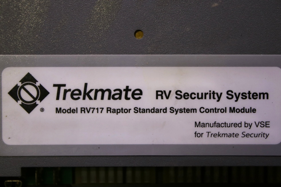 USED TREKMATE RV SECURITY SYSTEM MODEL RV717 RAPTOR CONTROL MODULE FOR SALE RV Accessories 