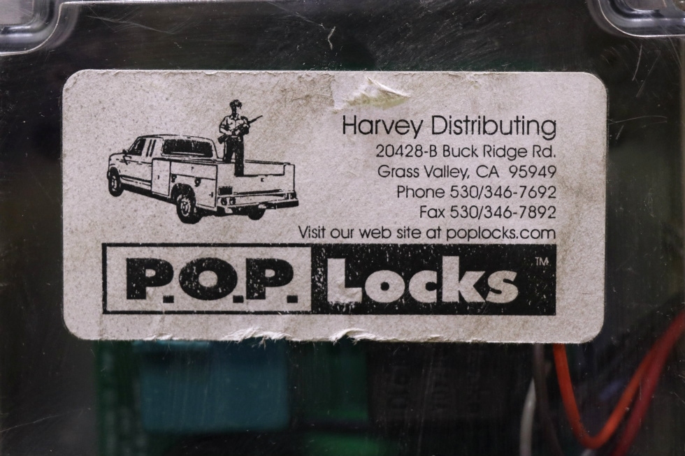USED RV HARVERY DISTRIBUTING P.O.P. LOCKS MODULE FOR SALE RV Accessories 