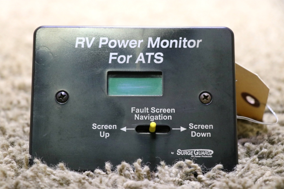 USED MOTORHOME RV POWER MONITOR FOR ATS BY SURGE GUARD RV PARTS FOR SALE RV Accessories 