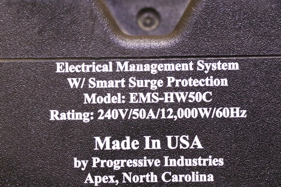 USED RV EMS-HW50C ELECTRICAL MANAGEMENT SYSTEM W/ SMART SURGE PROTECTION MOTORHOME PARTS FOR SALE RV Accessories 