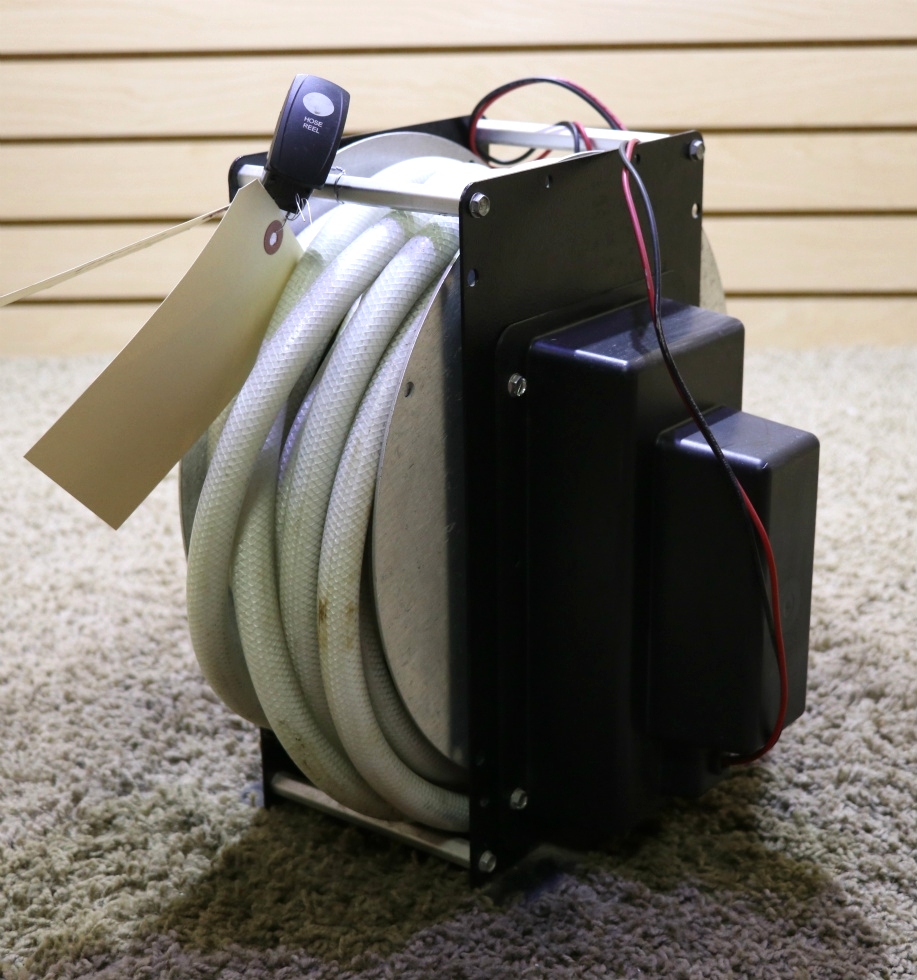 RV Accessories USED RV CW40D SHORELINE ELECTRIC WATER HOSE REEL MOTORHOME PARTS FOR SALE RV