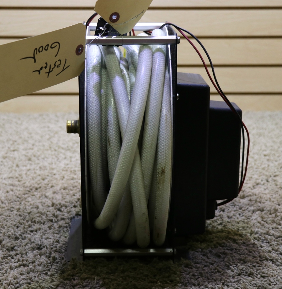 RV Accessories USED RV CW40D SHORELINE ELECTRIC WATER HOSE REEL MOTORHOME PARTS FOR SALE RV