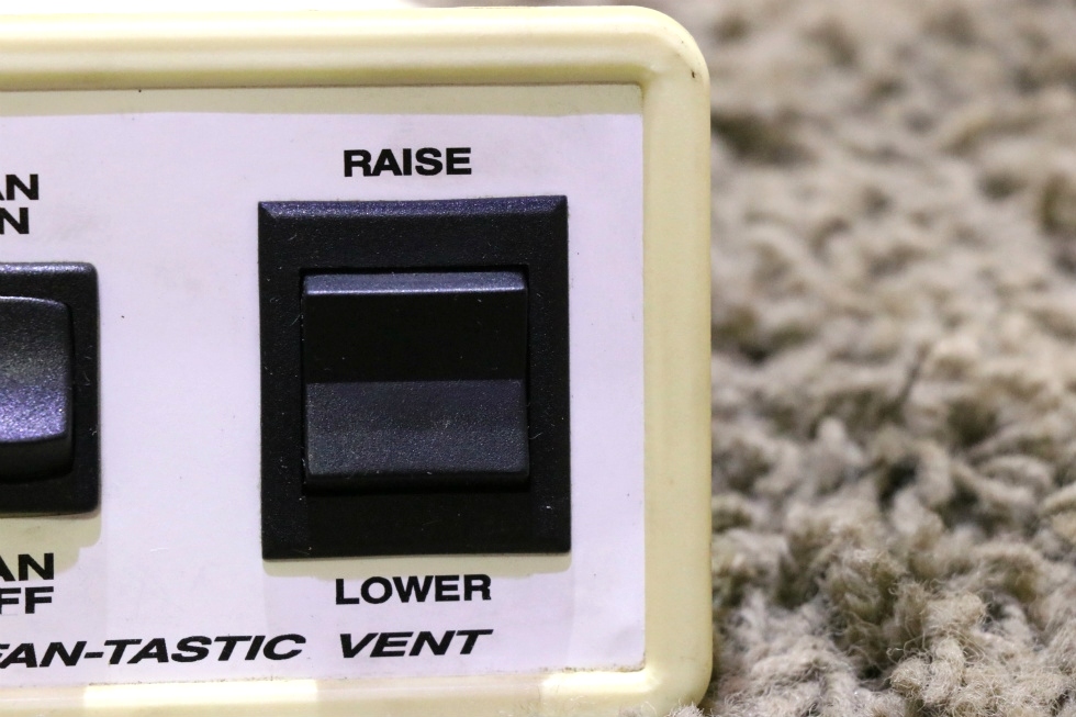 USED RV FANTASTIC-VENT SWITCH PANEL MOTORHOME PARTS FOR SALE RV Accessories 
