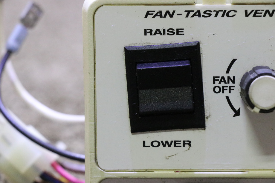 USED RV/MOTORHOME FAN-TASTIC VENT SWITCH PANEL FOR SALE RV Accessories 