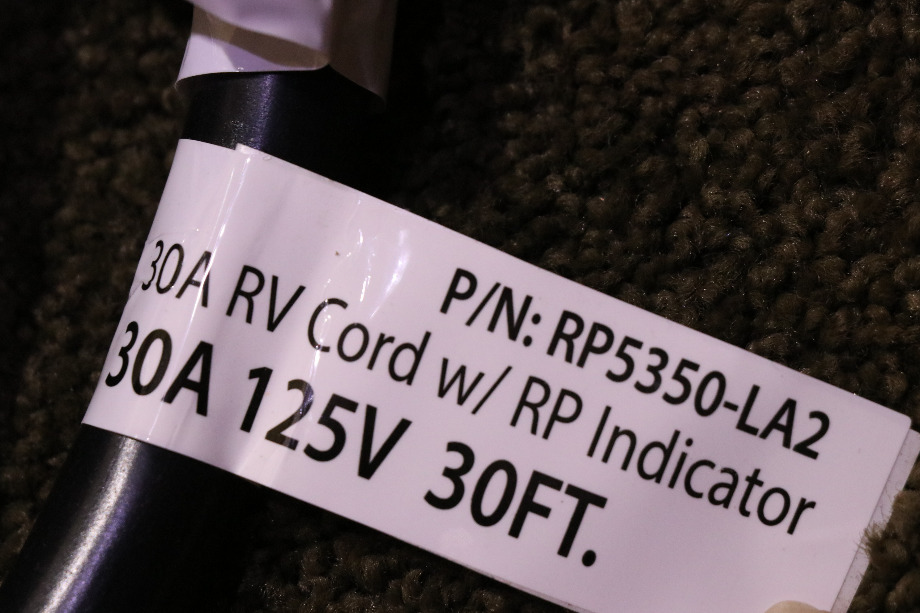 CONNTEK RP5350-LA2 30A RV TWIST LOCK CORD W/ RP INDICATOR FOR SALE RV Accessories 