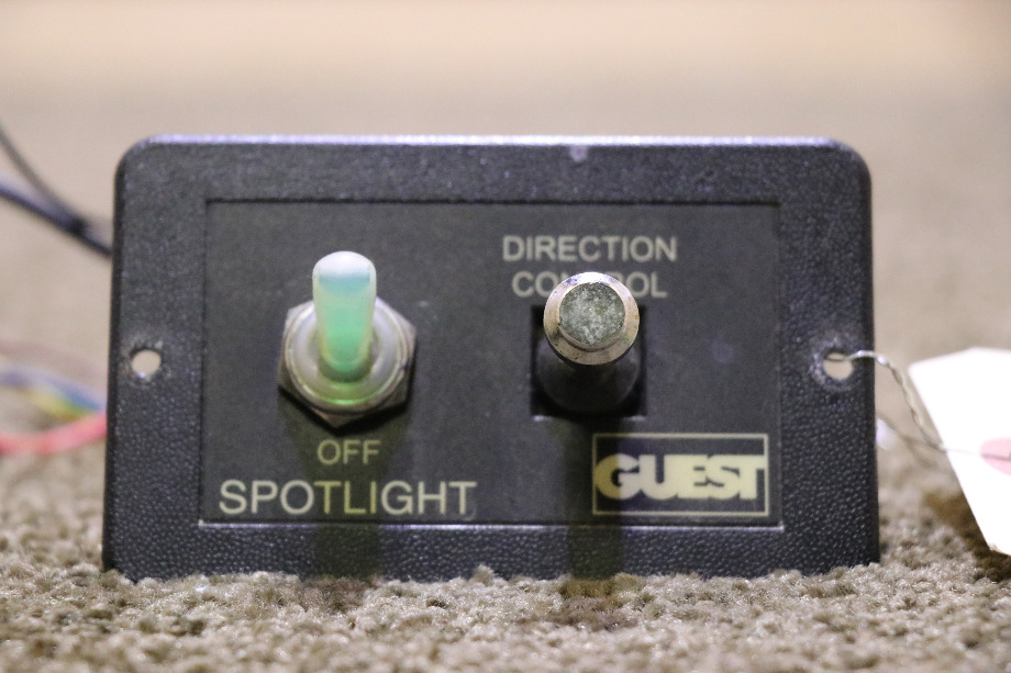 USED GUEST SPOTLIGHT SWITCH PANEL RV PARTS FOR SALE RV Accessories 