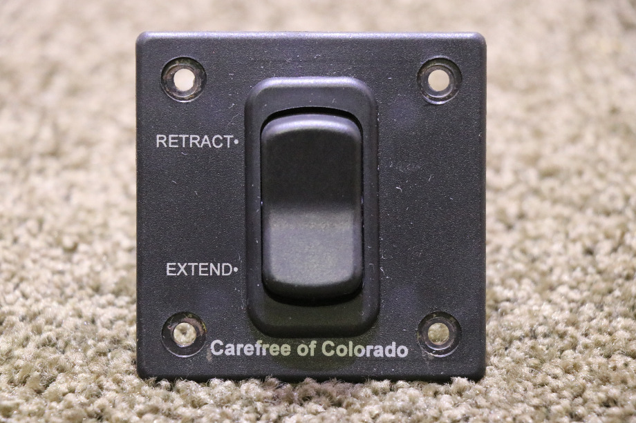 USED RV CAREFREE OF COLORADO AWNING RETRACT / EXTEND SWITCH PANEL RV Accessories 