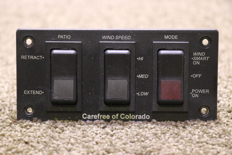 USED MOTORHOME CAREFREE OF COLORADO 3 SWITCH PANEL FOR SALE RV Accessories 