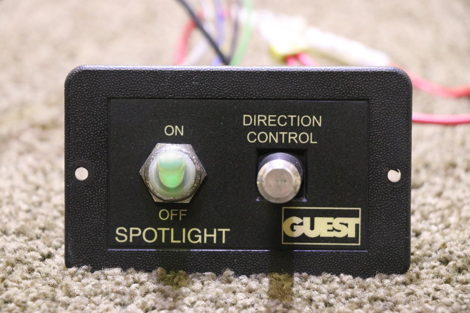 USED GUEST SPOTLIGHT CONTROL SWITCH PANEL RV/MOTORHOME PARTS FOR SALE RV Accessories 