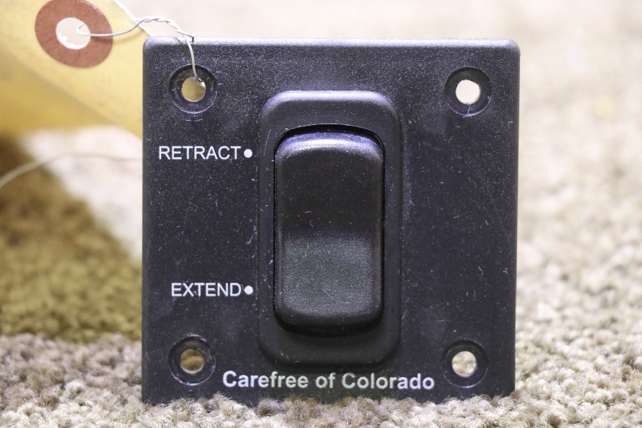 USED RV RETRACT / EXTEND CAREFREE OF COLORADO AWNING SWITCH PANEL FOR SALE RV Accessories 