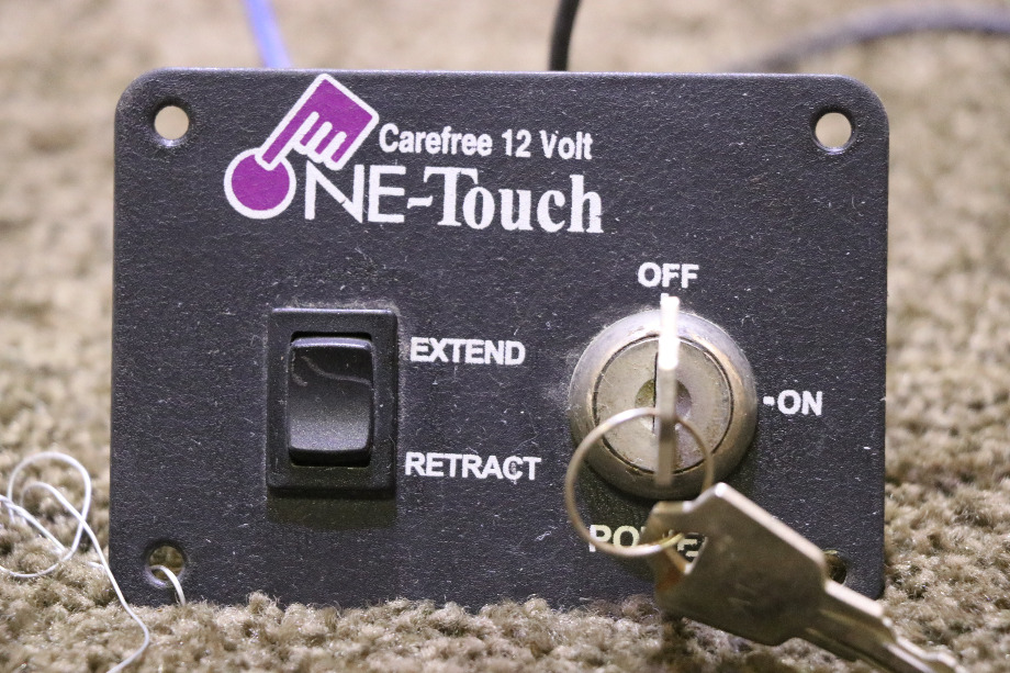 USED 12 VOLT CAREFREE ONE-TOUCH SWITCH PANEL RV PARTS FOR SALE RV Accessories 