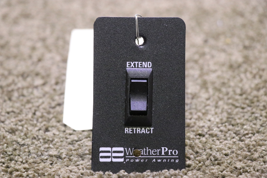 USED EXTEND / RETRACT AE WEATHERPRO POWER AWNING SWITCH PANEL MOTORHOME PARTS FOR SALE RV Accessories 