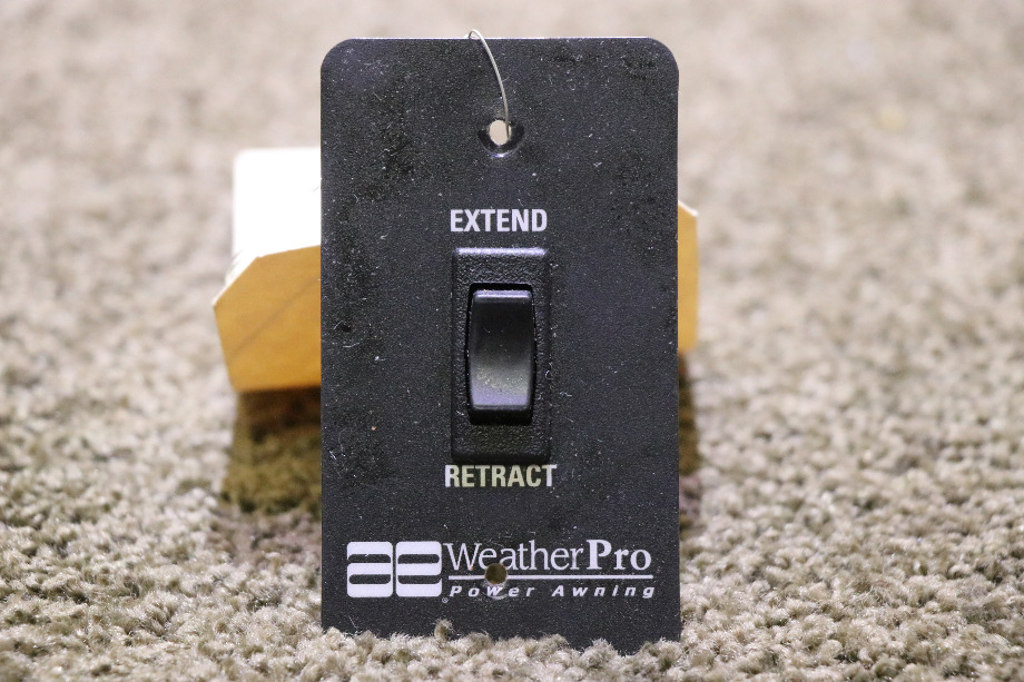 USED AE WEATHERPRO EXTEND / RETRACT AWNING SWITCH PANEL RV/MOTORHOME PARTS FOR SALE RV Accessories 