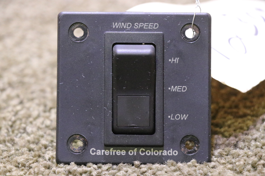 USED RV CAREFREE OF COLORADO WIND SPEED SWITCH PANEL FOR SALE RV Accessories 