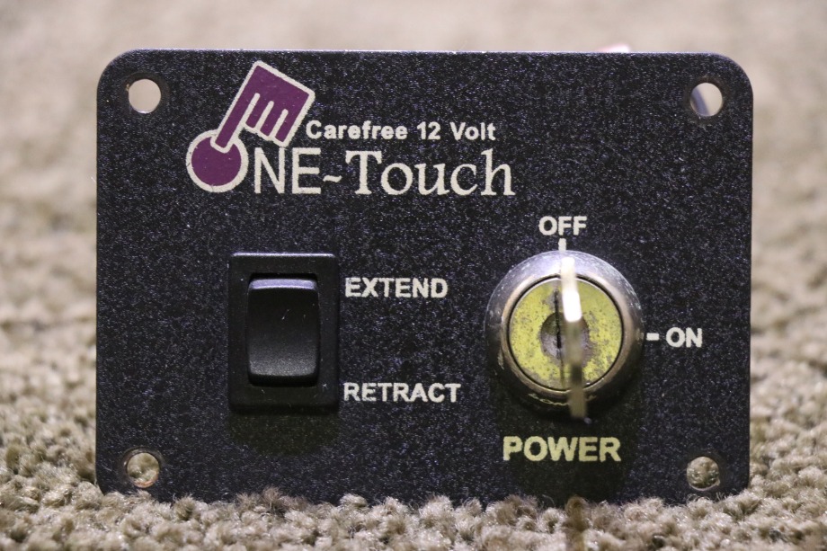 USED CAREFREE 12 VOLT ONE TOUCH KEY & SWITCH PANEL MOTORHOME PARTS FOR SALE RV Accessories 