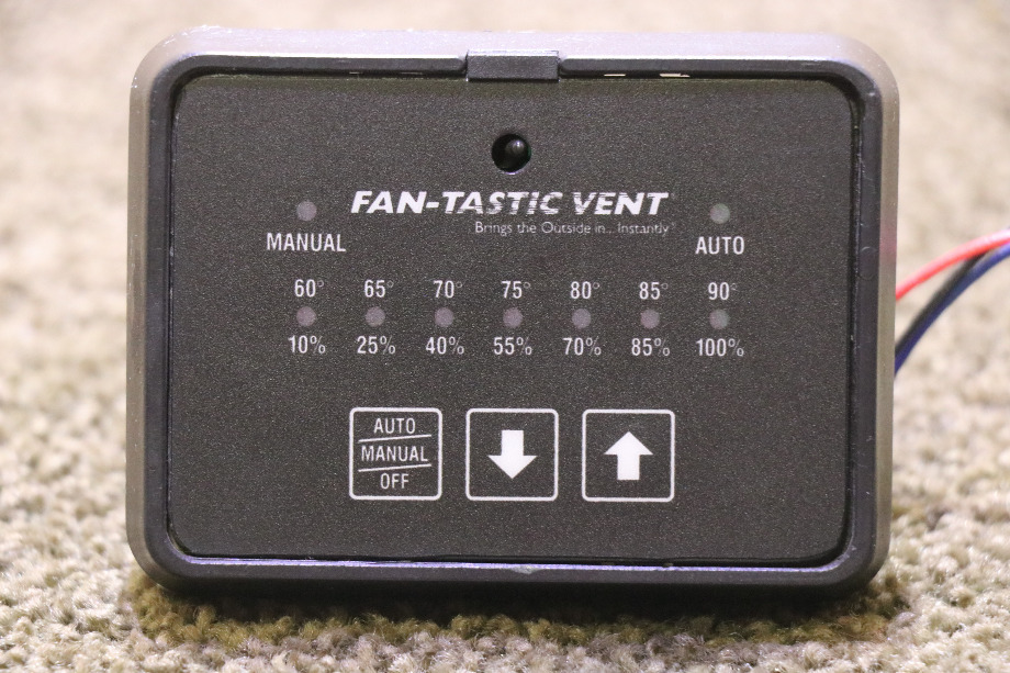 USED FAN-TASTIC VENT SWITCH PANEL RV/MOTORHOME PARTS FOR SALE RV Accessories 