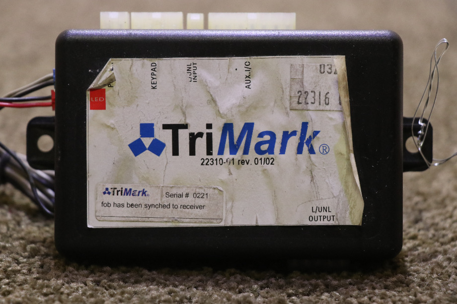 USED 22310-11 TRIMARK KEYLESS ENTRY MODULE RV/MOTORHOME PARTS FOR SALE RV Accessories 