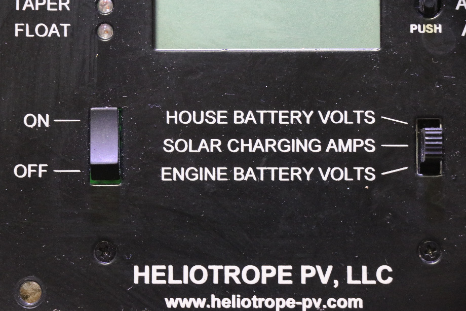 USED HELIOTROPE PV SOLAR MONITOR PANEL RV PARTS FOR SALE RV Accessories 