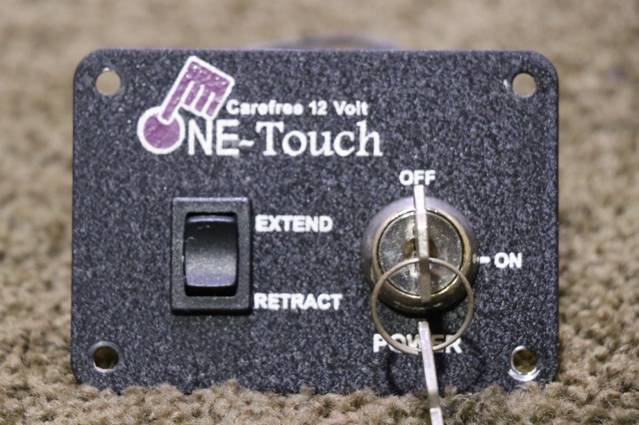USED CAREFREE 12 VOLT ONE TOUCH KEY & SWITCH PANEL MOTORHOME PARTS FOR SALE RV Accessories 