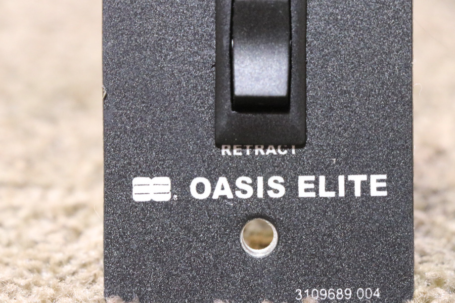 USED RV/MOTORHOME OASIS ELITE EXTEND / RETRACT SWITCH PANEL 3109689.004 FOR SALE RV Accessories 