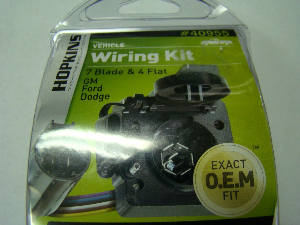 NEW HOPKINS VEHICLE WIRING KIT (7 BLADE AND 4 FLAT) FOR SALE Towing Products 