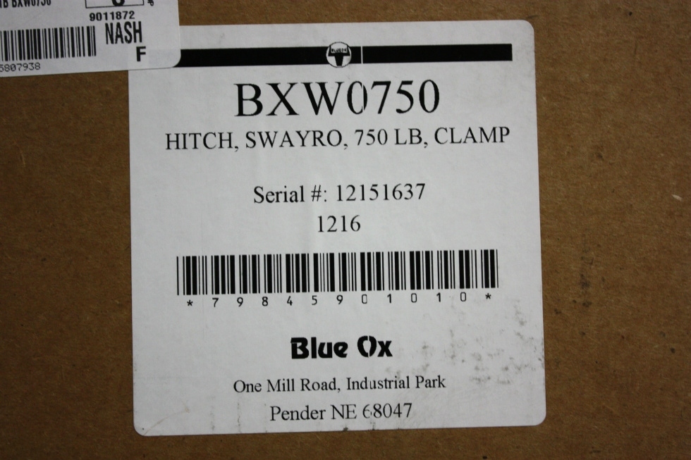 BLUE OX BXW0750 WEIGHT DISTRIBUTION HITCH SWAYPRO RV PARTS FOR SALE Towing Products 