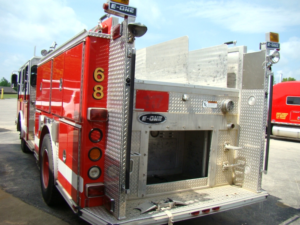 RV Parts EONE FIRETRUCK 2000 EONE PUMPER TRUCK FOR SALE Work Trucks