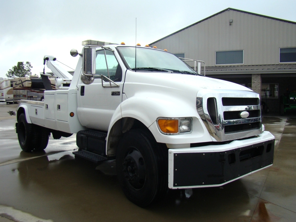 2008 Ford F750 tow truck for sale RV Parts 